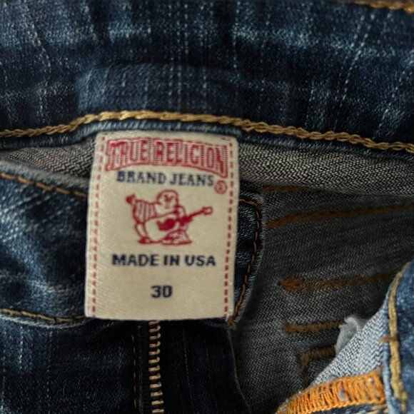 True Religion Brand Jeans Women’s size 30 Slim Straight Leg - 0160 - Picture 4 of 7